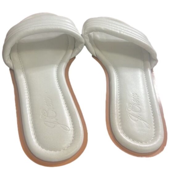 J.CREW‎ SORRENTO PADDED SLIDES SIZE 9 - Picture 2 of 6